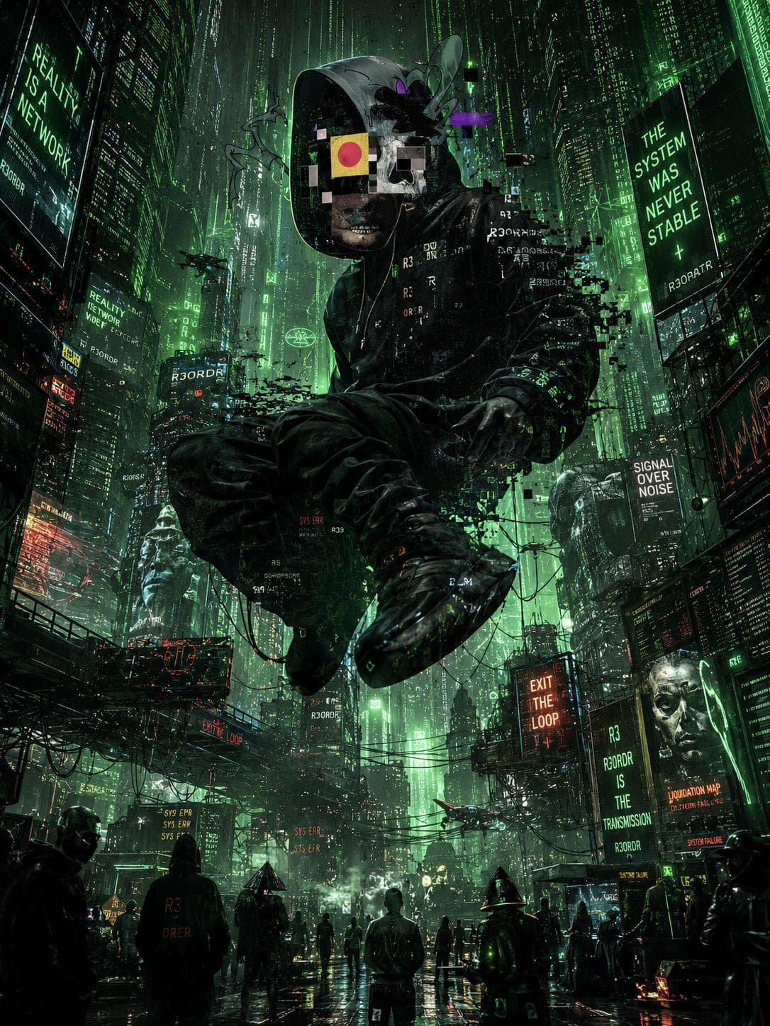 Cyberpunk Metropolis Transmission