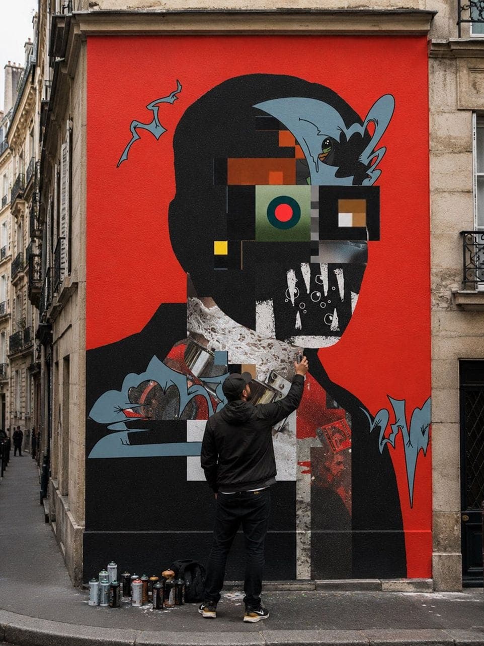Paris Street Mural