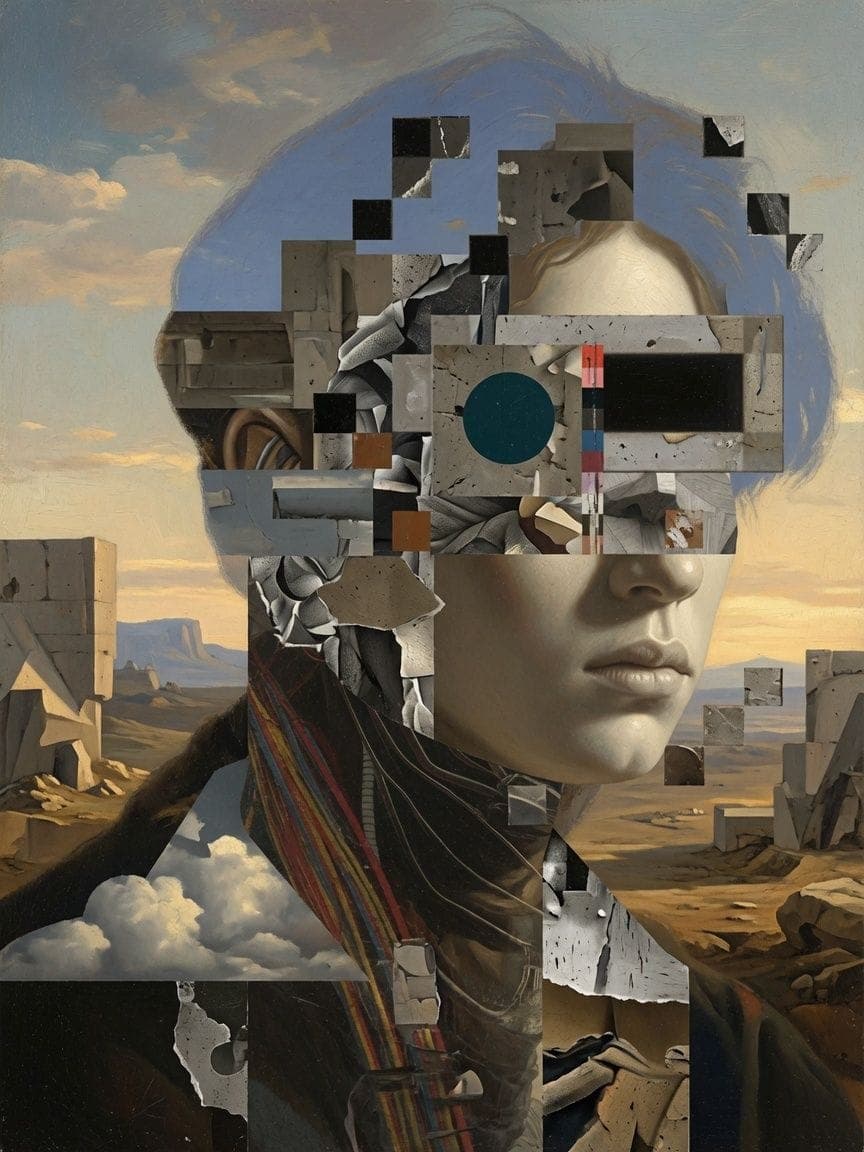 Renaissance Brutalist Collage