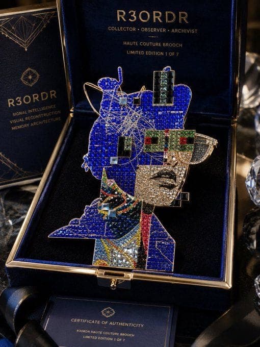 Swarovski Couture Brooch