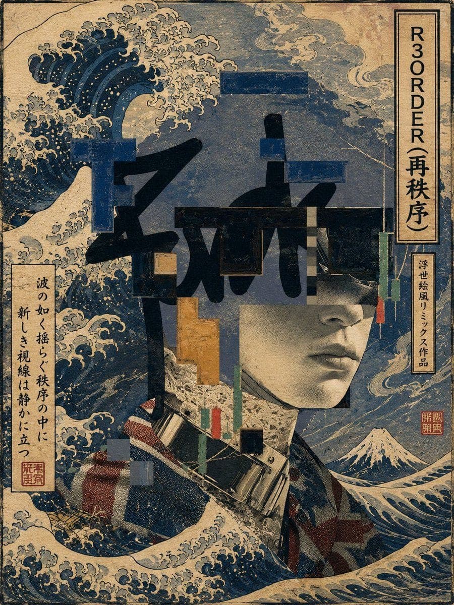 Ukiyo-e Wave Remix
